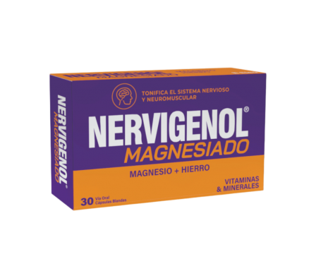NERVIGENOL MAGNESIADO CAJA X 30 CAPSULAS