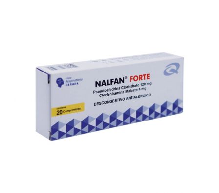 NALFAN FORTE 120 MG CAJA X 20 COMPRIMIDOS