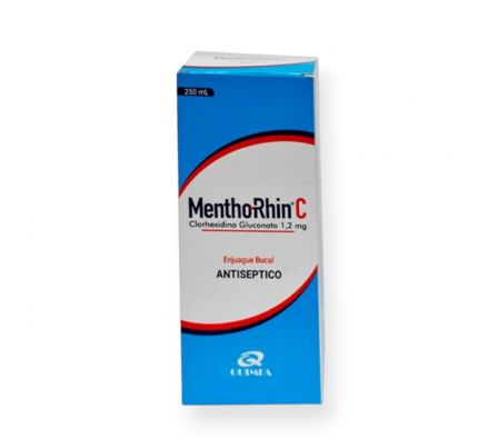 MENTHO RHIN C ENJUAGUE BUCAL X 250 ML