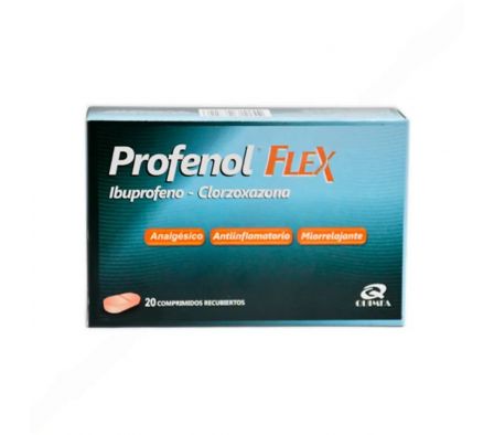 PROFENOL FLEX CAJA X 20 COMPRIMIDOS