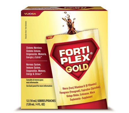 FORTIPLEX GOLD SOL. ORAL X 12 SOBRES X10ML