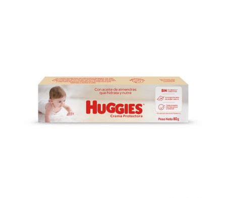 HUGGIES CREMA PROTECTORA SUPREME CARE ALMENDRAS 80GR.