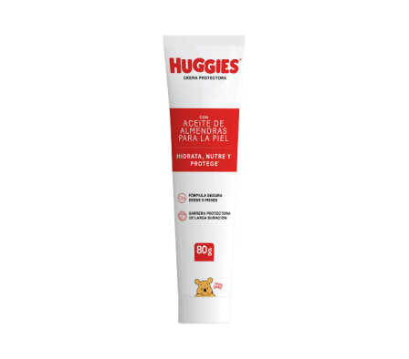 HUGGIES CREMA PROTECTORA SUPREME CARE ALMENDRAS 80GR.