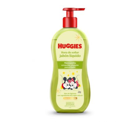 HUGGIES JABON LIQUIDO 200ML