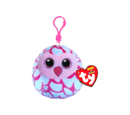 TY BEANIE BOOS PINKY BUHO 13CM