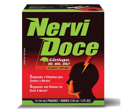 NERVIDOCE SOL. ORAL CJA X 12 SOBRES X 10ML