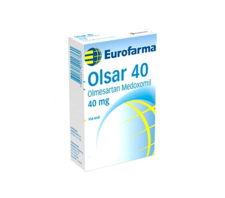 OLSAR 40 MG CAJA X 30 COMP