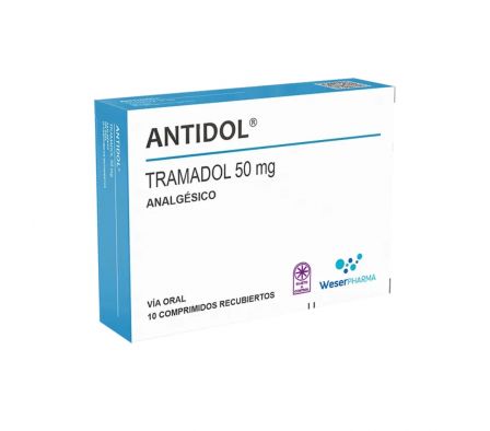 ANTIDOL 50MG CAJA X 10 COMP