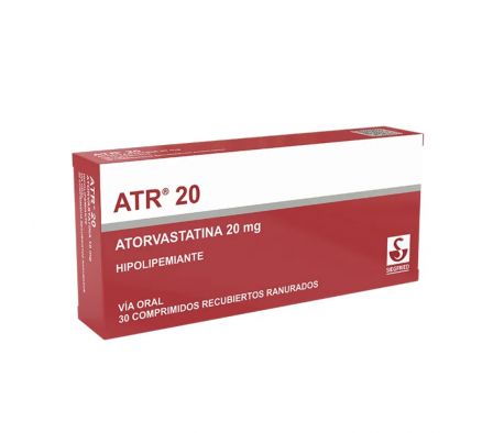ATR 20MG CAJA X 30 COMP