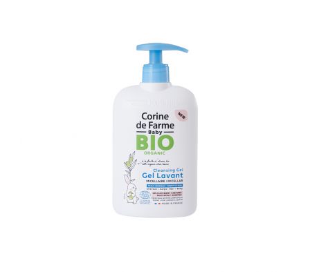 CORINE DE FARME BABY BIO ORGANIC GEL LAVANT MICELLAR HAIR BODY 500ML