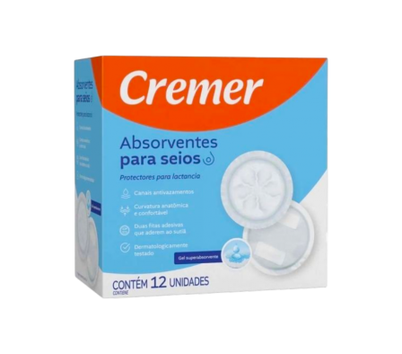 cremer protector p/lactancia 12 unid