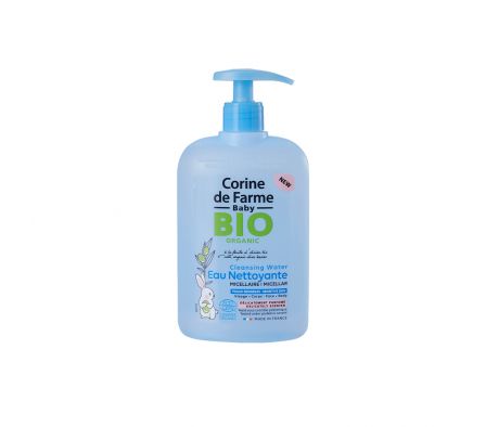 CORINE DE FARME BABY BIO ORGANIC LOCION DE AGUA MICELAR LIMPIADORA 500ML