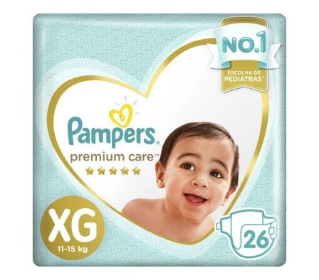 PAMPERS PREMIUM CARE XG DE 26 UNI X8IT