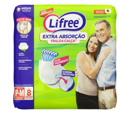 LIFREE PAÑAL ADULTO EXTRA ABSORCION REGULAR P/M
