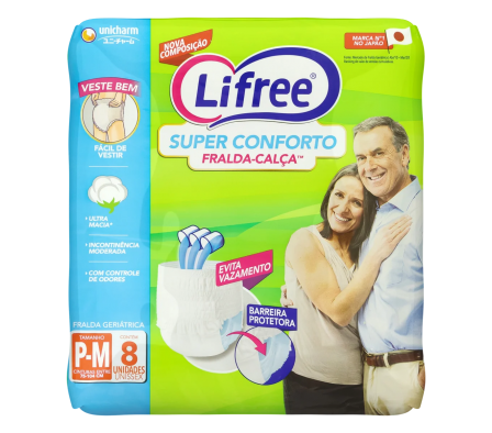 LIFREE PAÑAL ADULTO SUPER CONFORT REGULAR P/M