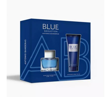 ANTONIO BANDERAS BLUE EDT 50ML+AFTER SHAVE 75ML