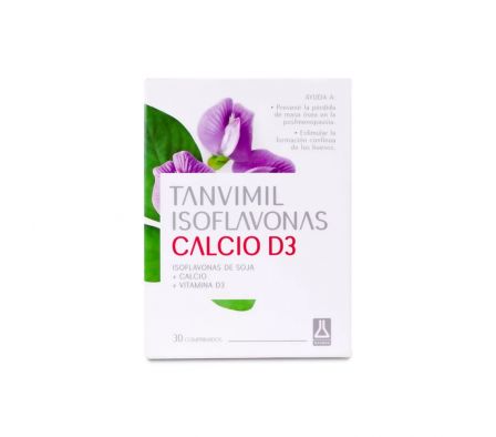 TANVIMIL ISOFLAVONAS CALCIO D3 CAJA X 30 COMPRIMIDOS