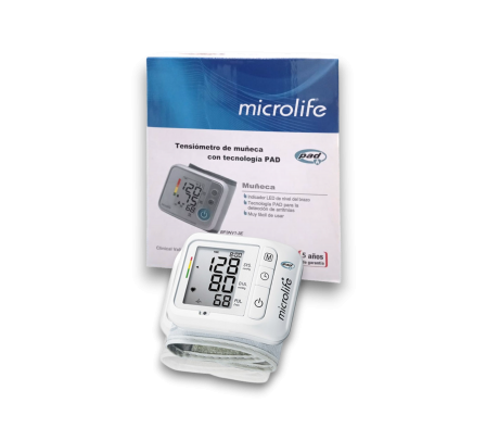 TENSIOMETRO DIGITAL DE MUNECA BP3V1-3E MICRILIFE