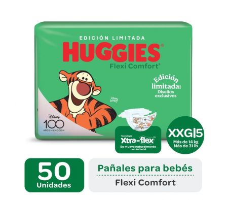 HUGGIES FLEX CONFORT XXG 50UNI