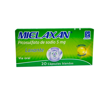 MIELAXAN 5MG x 20 CAPS. BLANDAS