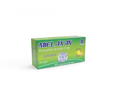 MIELAXAN 5MG x 20 CAPS. BLANDAS