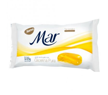 MAR JABON GLICERINA 375 GR