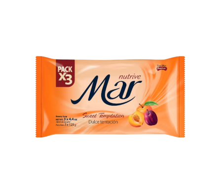 MAR JABON NUTRIVE NARANJA 375GR