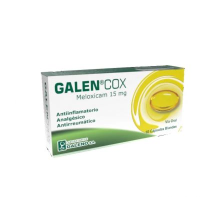 GALEN COX  x 10 CAPS. BLANDAS