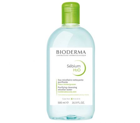 BIODERMA SEBIUM H2O AGUA MICELAR 500ML