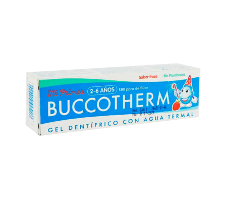 BUCCOTHERM 2-6 ANOS S/FRESA GEL X 50 ML