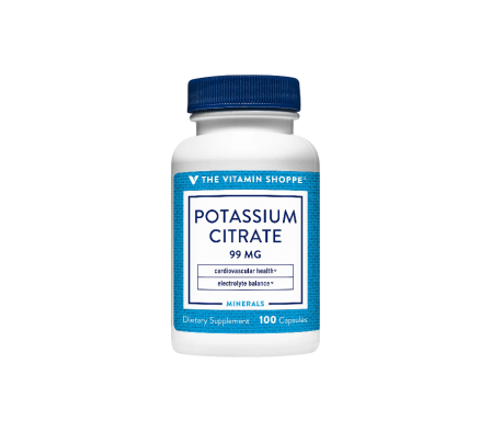 VITAMIN S. POTASSIUM CITRATE FCO X 100 CAPS