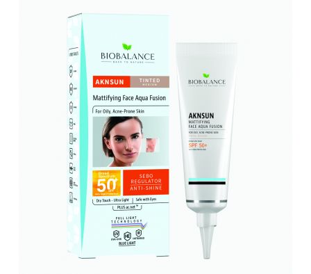 BIO BALANCE BLOQUEADOR SOLAR  C/ COLOR ANTIACNE 50+SPS 40ML