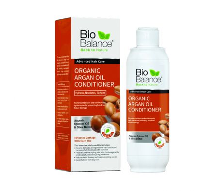BIO BALANCE ACONDICIONADOR ORGANICO ACEITE DE ARGAN .330ML