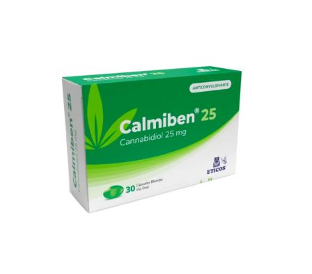 CALMIBEN 25 MG CAJA X 30 CAPS