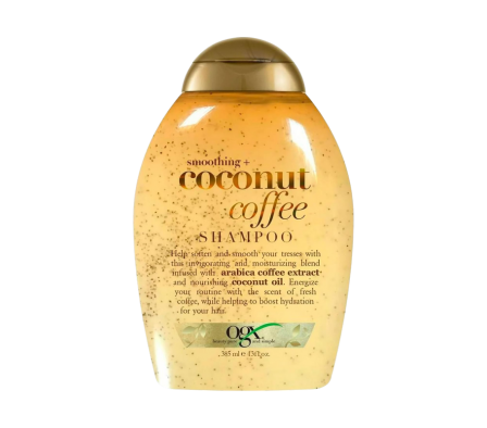 ogx shampo coconut coffee 385ml