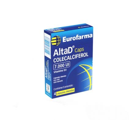 ALTA D 7.000 UI CAJA X 4 CAPS