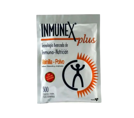 INMUNEX PLUS VAINILLA LATTE POLVO SOBRE X 131 GR