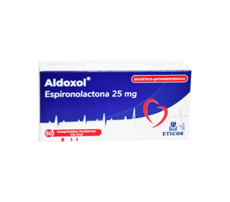 ALDOXOL 25MG TABL. CAJA X 50