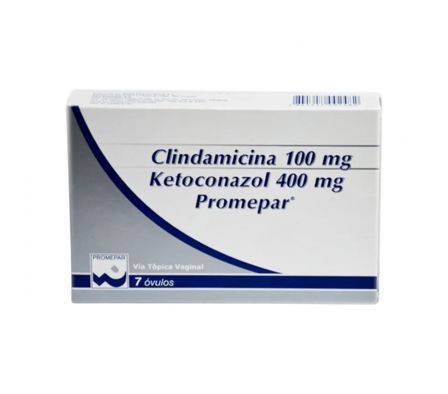 CLINDAMICINA KETOCONAZOL PROMEPAR CAJA X 7 OVULOS
