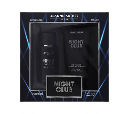 JEANNE ARTHES NIGHT CLUB EDT - ESTUCHE  100 ML + SHOWER GEL 150ML
