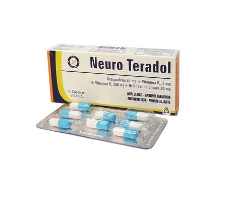 NEURO TERADOL 10MG CAPS CAJA X 16