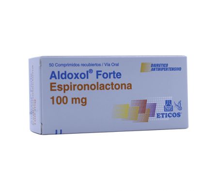 ALDOXOL FORTE 100MG TABL. CAJA X 50
