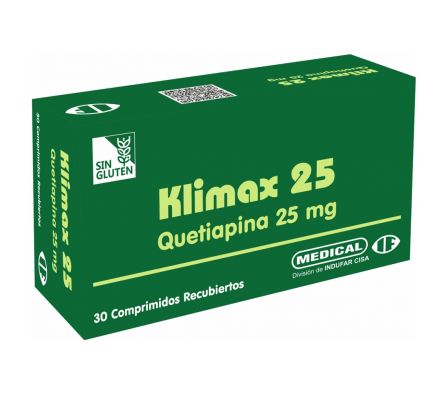 KLIMAX 25 MG CAJA X 30 COMPRIMIDOS
