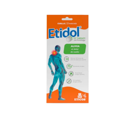 ETIDOL FIT THERAPY CUELLO X 3 PARCHES