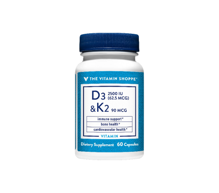VITAMINS S. D3 2500 IU & K2 X 60 CAPS