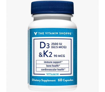 VITAMINS S. D3 2500 IU & K2 X 60 CAPS