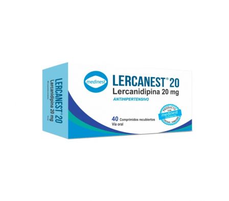 LERCANEST 20MG CAJA X 40 COMP