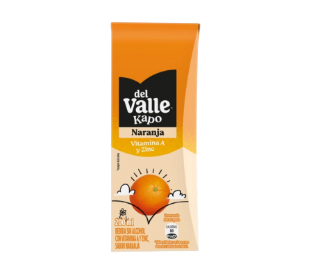frugos del valle kapo naranja 200x6