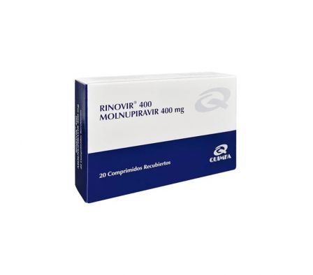 RINOVIR 400 MG CAJA X 20 COMP.
