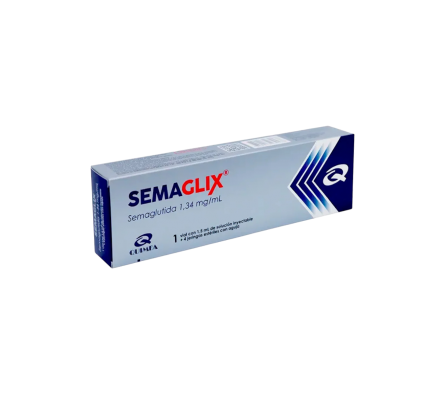 SEMAGLIX 1.34 SOLUCION INYECTABLE X 1 AMPOLLA X 1.5 ML